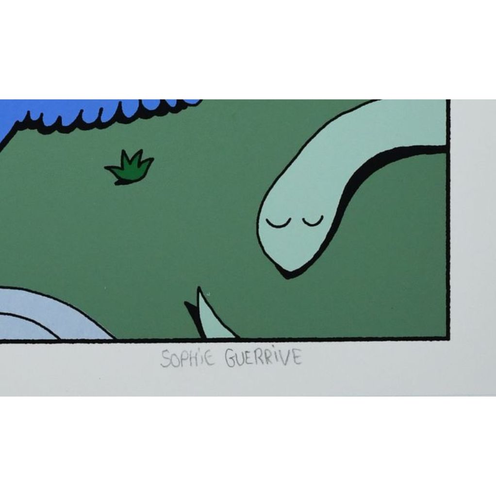 Sérigraphie Contempler - secondaire-2