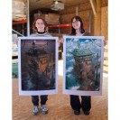 Tirage d'art Le Palais des Bains, de nuit - secondaire-2