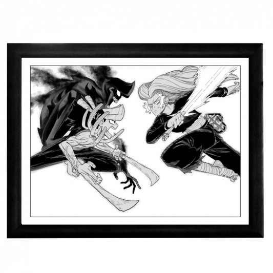 Sérigraphie Silence Cauquemare - secondaire-2