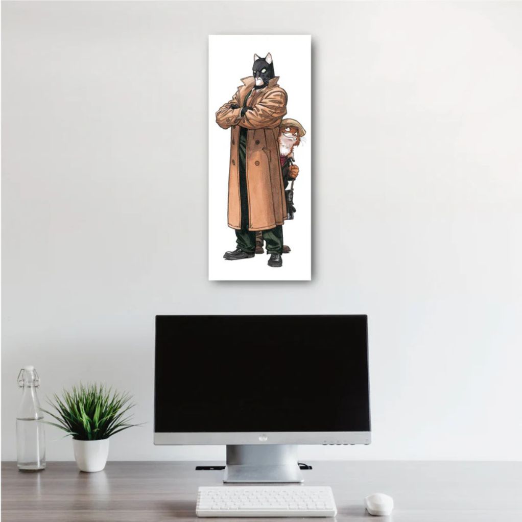 Tableau Blacksad 4 - John et Weekly - secondaire-3