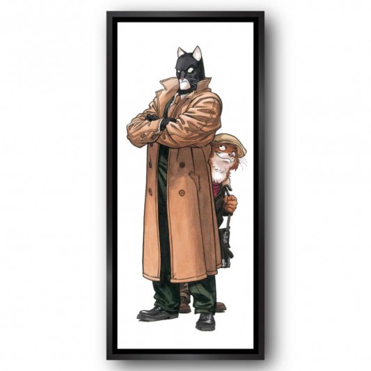 Tableau Blacksad 4 - John et Weekly - secondaire-6