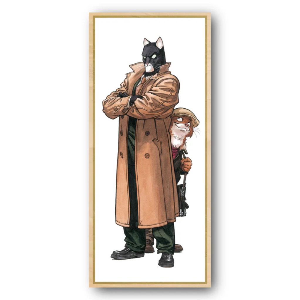 Tableau Blacksad 4 - John et Weekly - secondaire-7