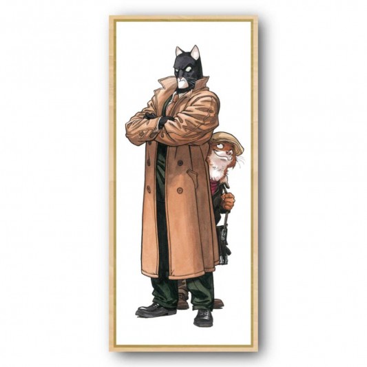 Tableau Blacksad 4 - John et Weekly - secondaire-7
