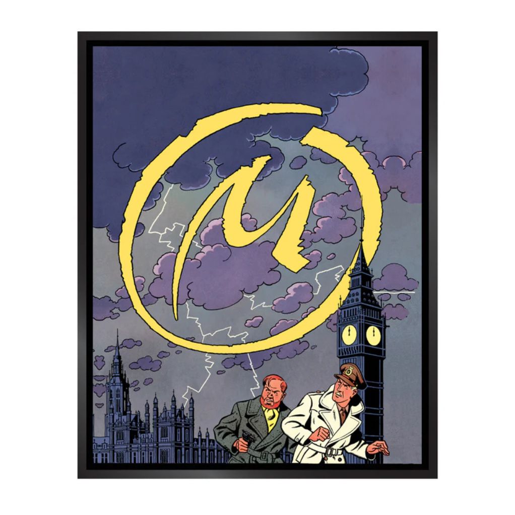 Tableau Blake et Mortimer 7 - Couverture M - secondaire-1