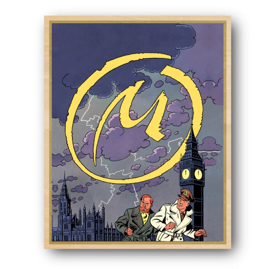 Tableau Blake et Mortimer 7 - Couverture M - secondaire-2