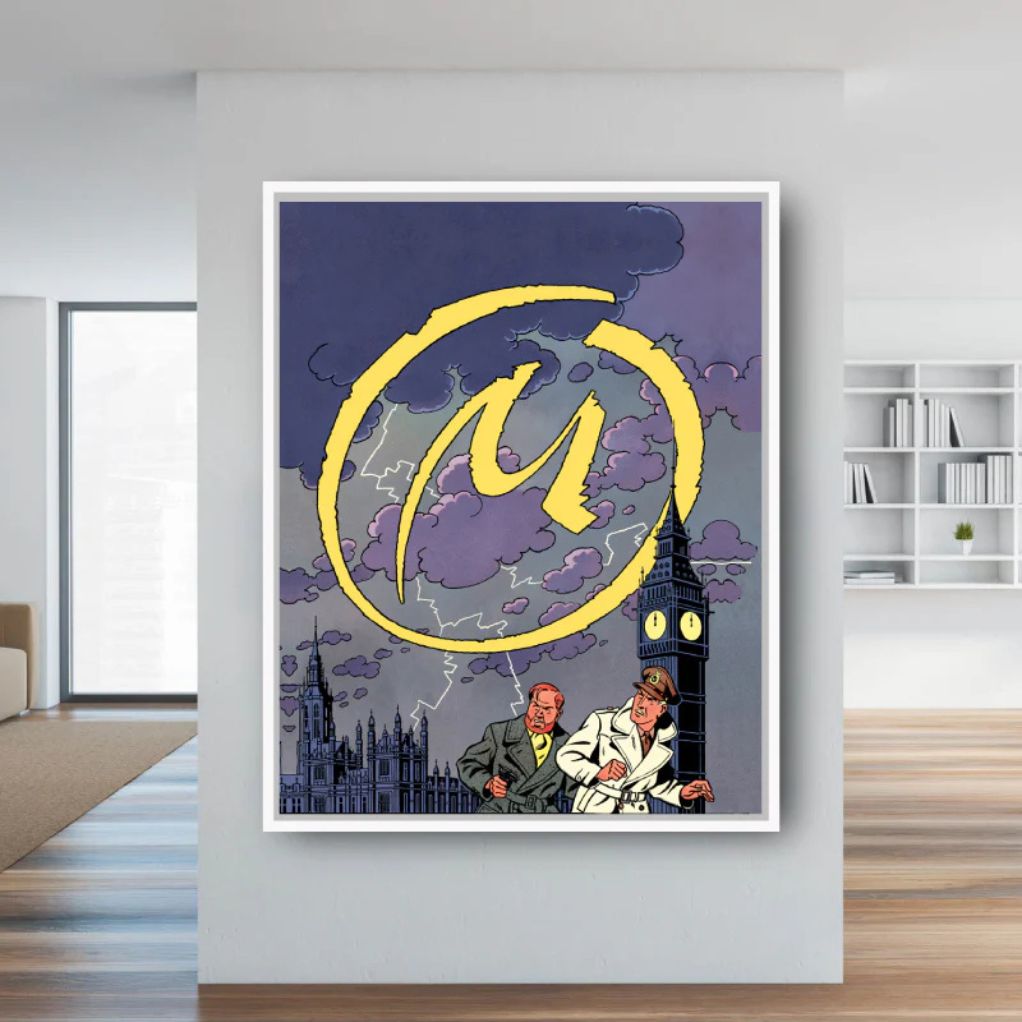 Tableau Blake et Mortimer 7 - Couverture M - secondaire-3