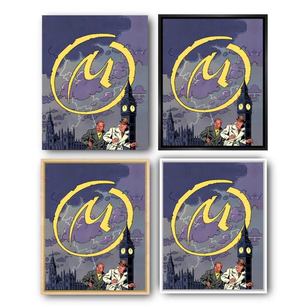 Tableau Blake et Mortimer 7 - Couverture M - secondaire-6