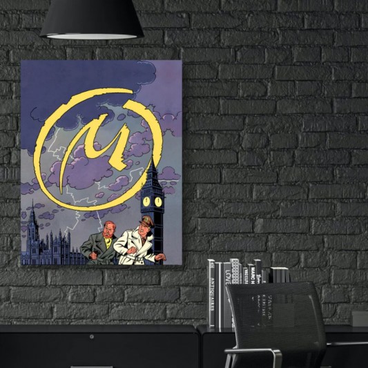 Tableau Blake et Mortimer 7 - Couverture M - secondaire-9