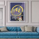 Tableau Blake et Mortimer 7 - Couverture M 55x70 cm - secondaire-4