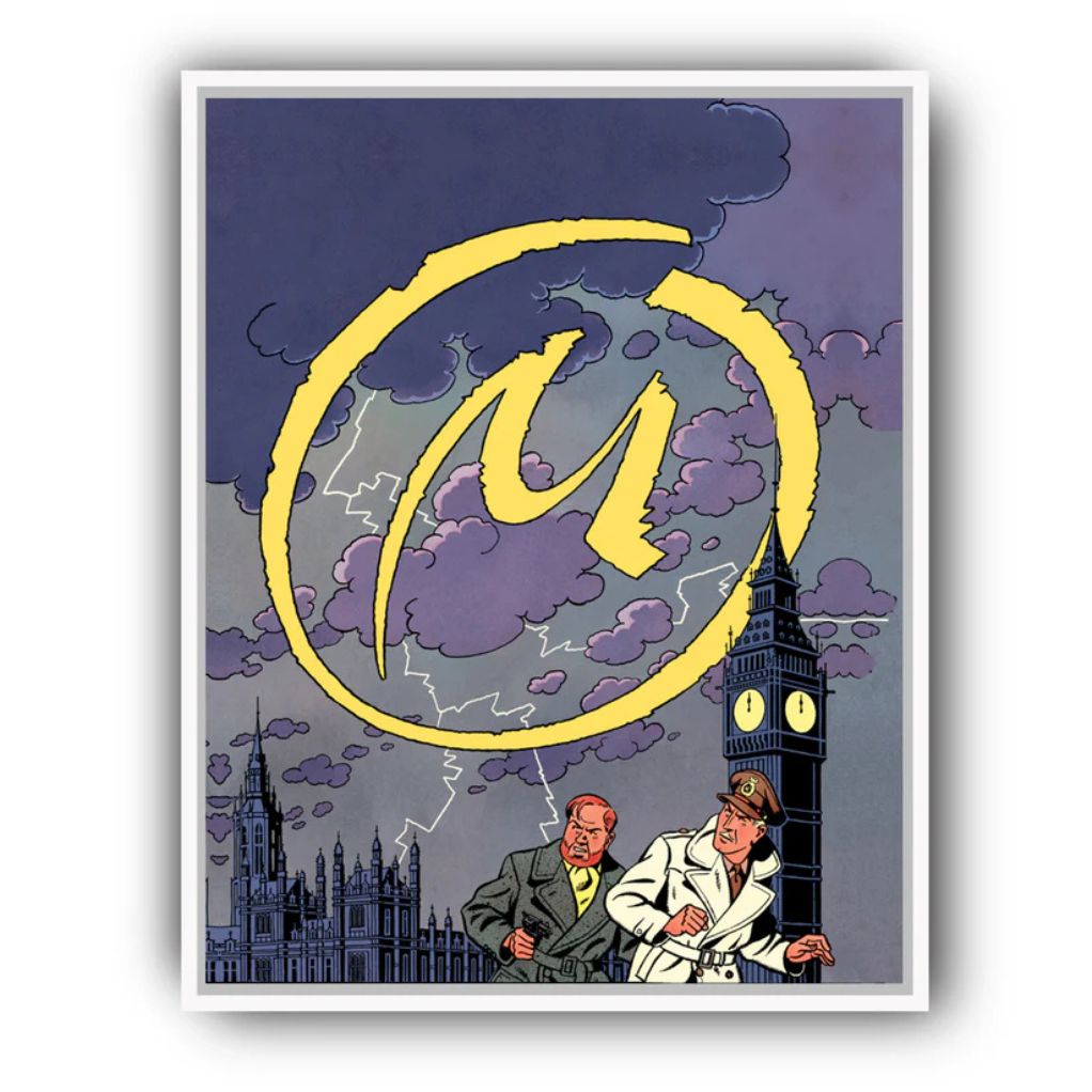 Tableau Blake et Mortimer 7 - Couverture M 55x70 cm - secondaire-5