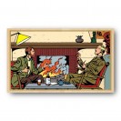 Tableau Blake et Mortimer 6 - Cheminée - secondaire-1