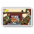 Tableau Blake et Mortimer 6 - Cheminée 70x40 cm - secondaire-3