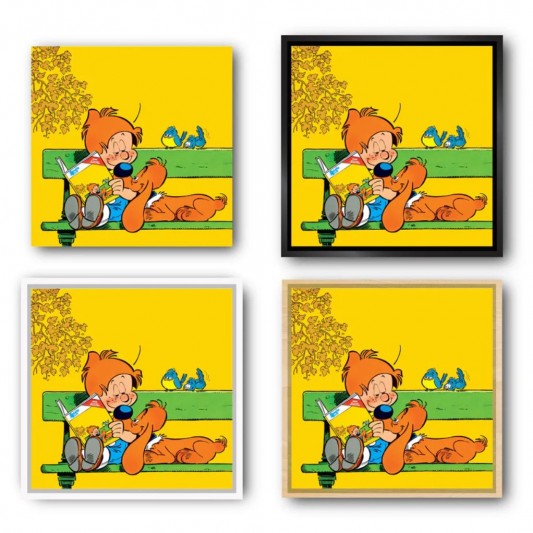 Tableau Boule et Bill 4 - La lecture - secondaire-5