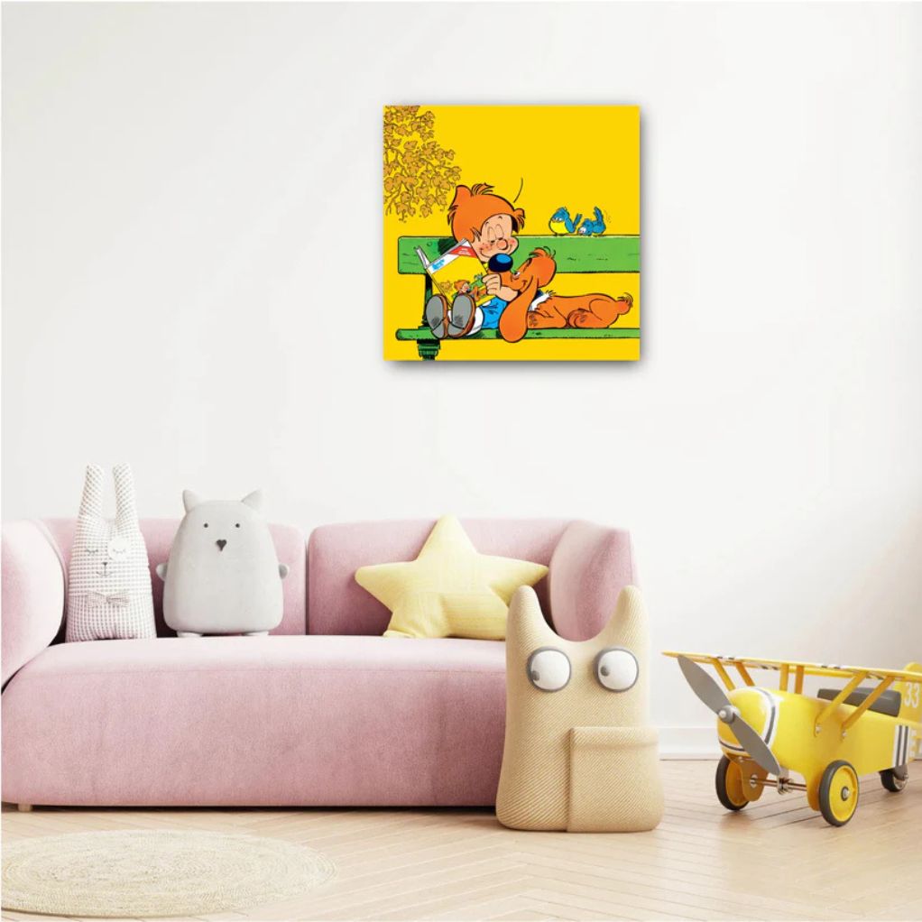 Tableau Boule et Bill 4 - La lecture - secondaire-6