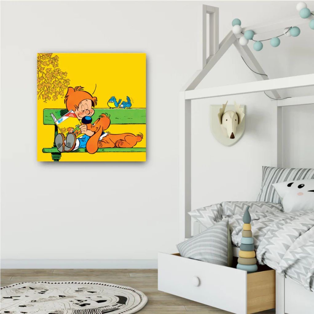 Tableau Boule et Bill 4 - La lecture - secondaire-7