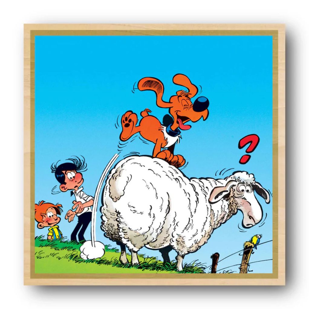 Tableau Boule et Bill 2 - Saute-mouton - secondaire-2