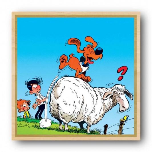 Tableau Boule et Bill 2 - Saute-mouton - secondaire-2