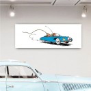 Tableau Spirou 3 - Spirou et la turbotraction 200x70cm - secondaire-6