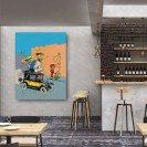 Tableau Spirou 6 - Spirou et la voiture de Gaston - secondaire-7