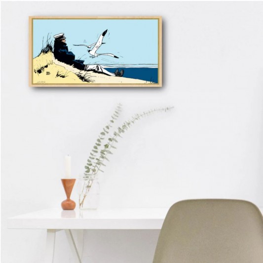 Tableau Corto Maltese 1 - Les dunes 120x60 cm - secondaire-6