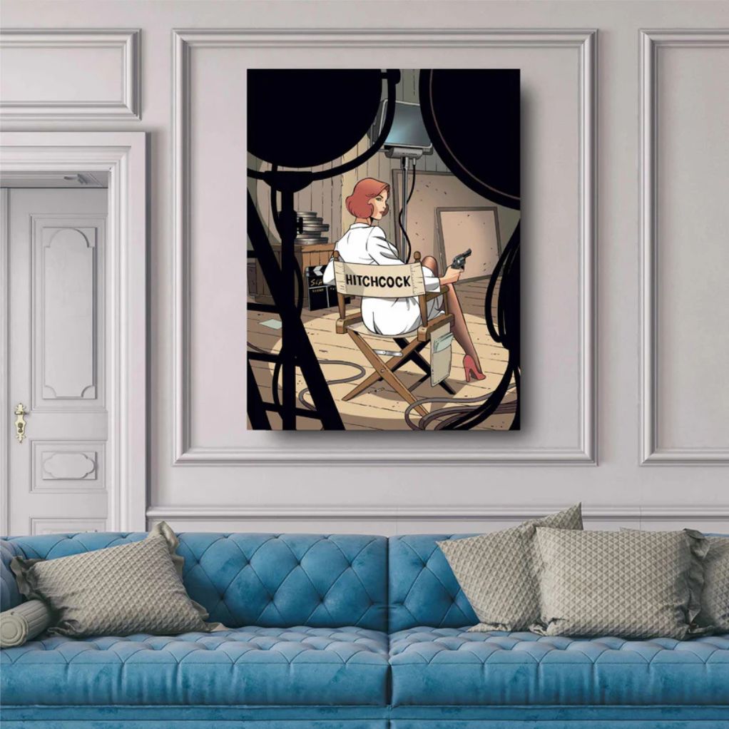 Tableau Pin up 6 - Hitchcock - secondaire-3