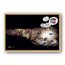 Tableau Gaston Lagaffe 9 - La sieste 75x50 cm - secondaire-7