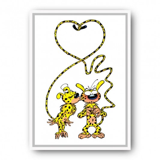 Tableau Le Marsupilami 5 - L'Amour - secondaire-3