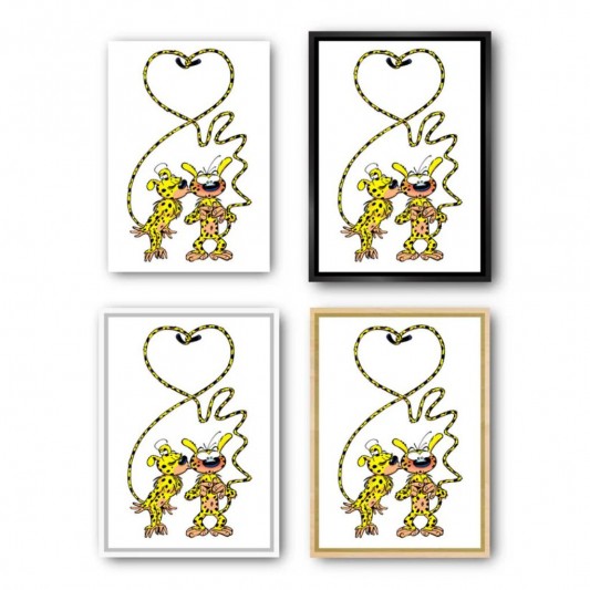 Tableau Le Marsupilami 5 - L'Amour - secondaire-9