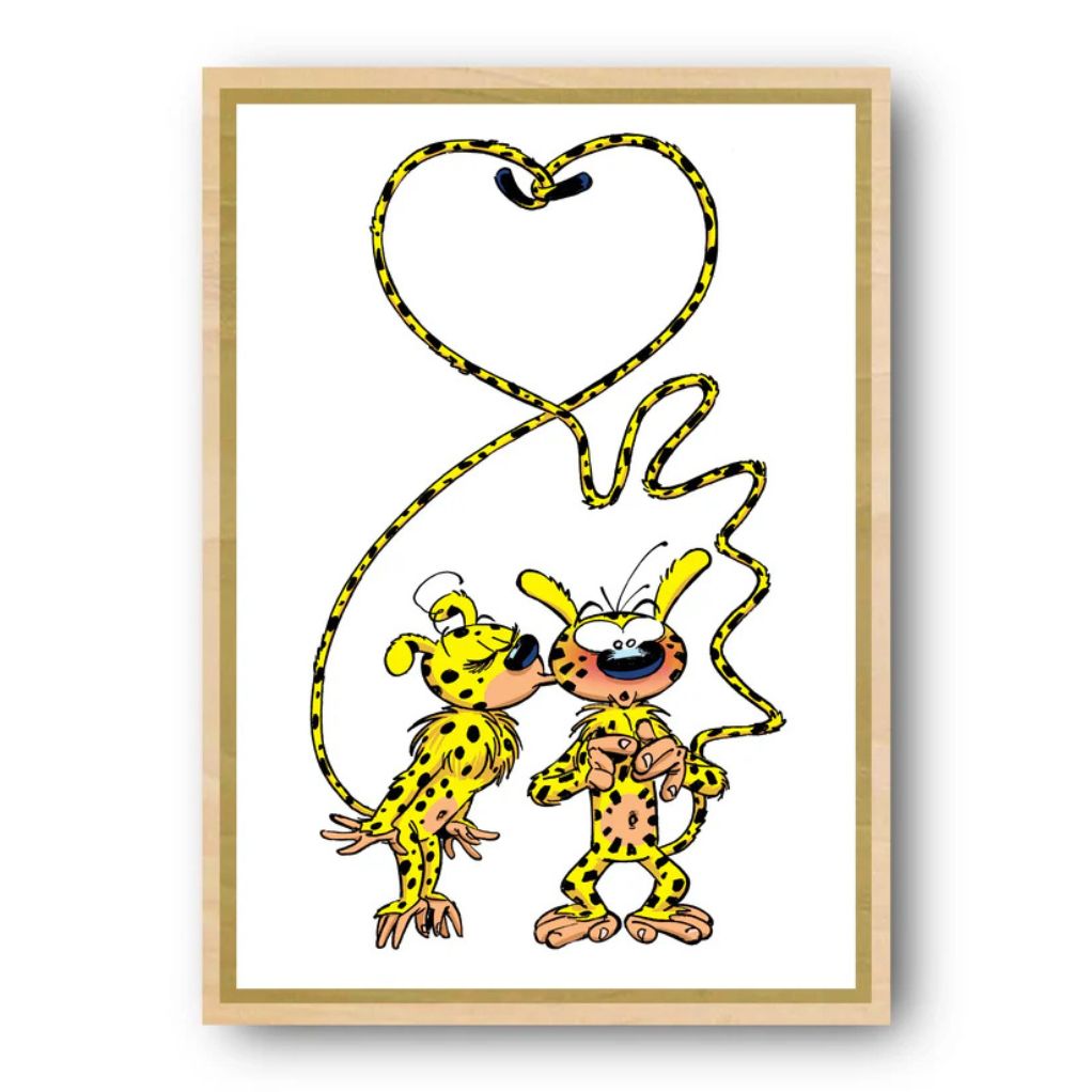 Tableau Le Marsupilami 5 L'Amour 50x70 cm - secondaire-2