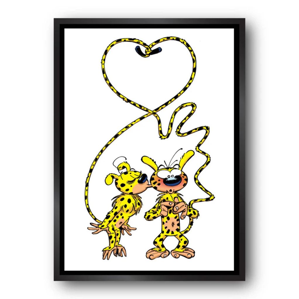 Tableau Le Marsupilami 5 L'Amour 50x70 cm - secondaire-4