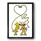 Tableau Le Marsupilami 5 L'Amour 50x70 cm - secondaire-4