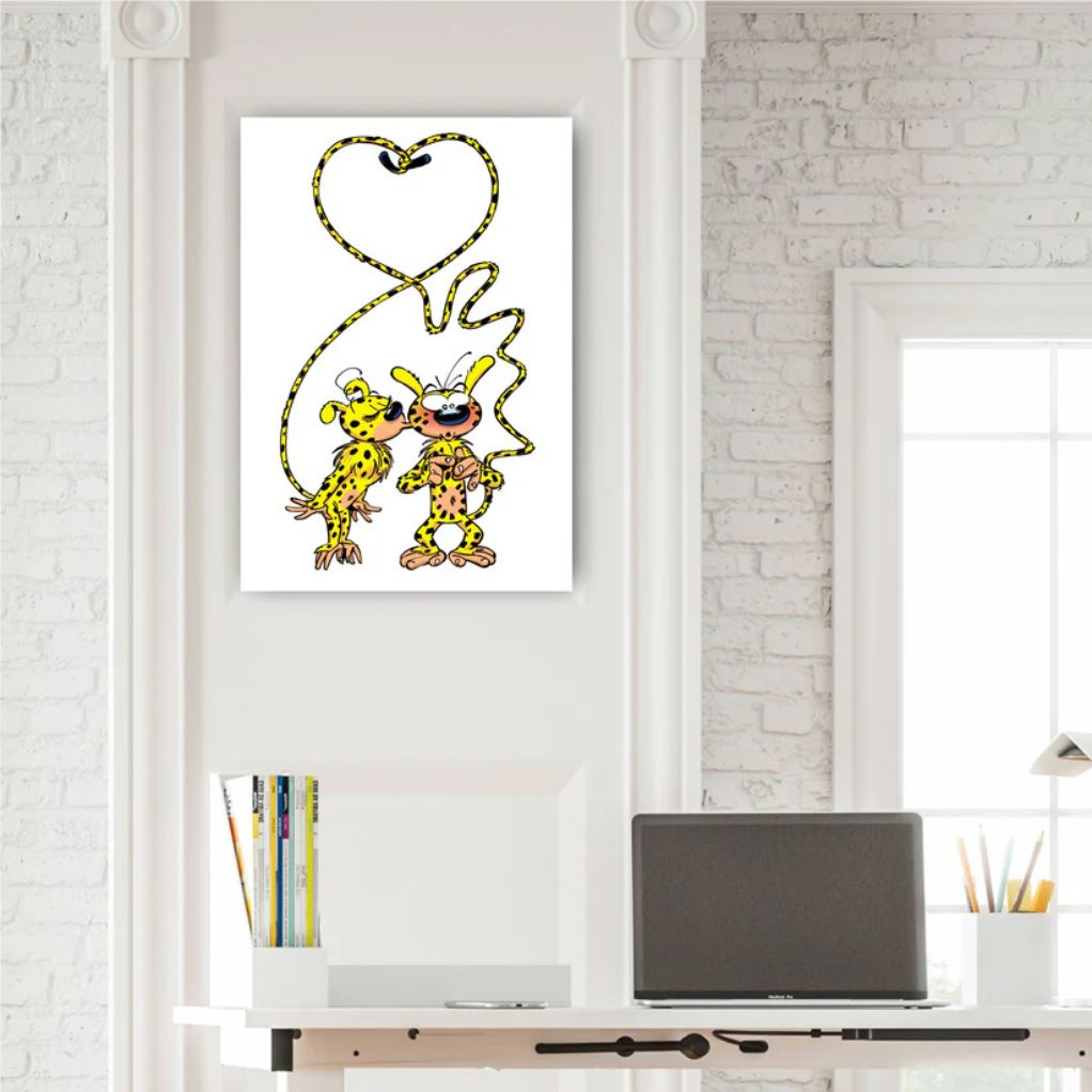 Tableau Le Marsupilami 5 L'Amour 50x70 cm - secondaire-7