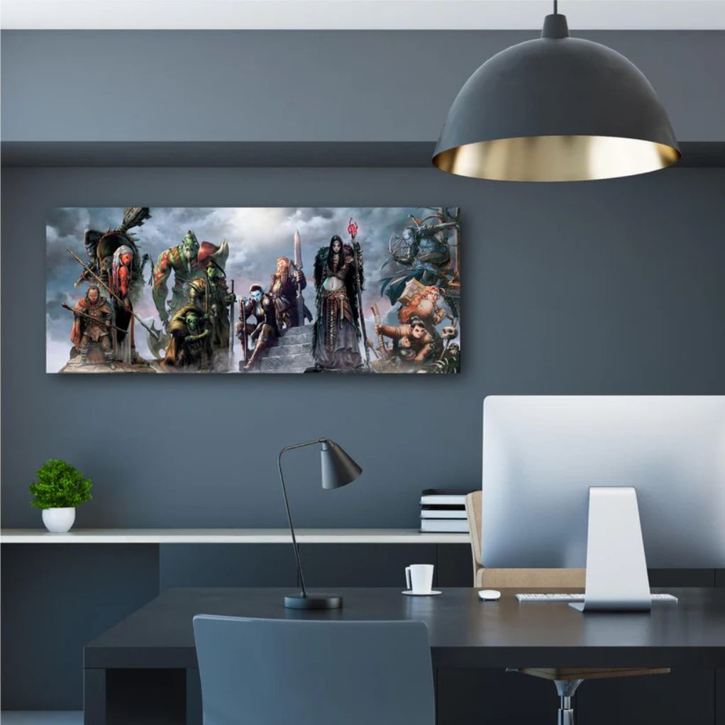 Tableau Le monde d'Aquilon 7 150x60 cm - secondaire-2