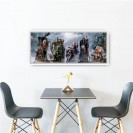 Tableau Le monde d'Aquilon 7 150x60 cm - secondaire-3