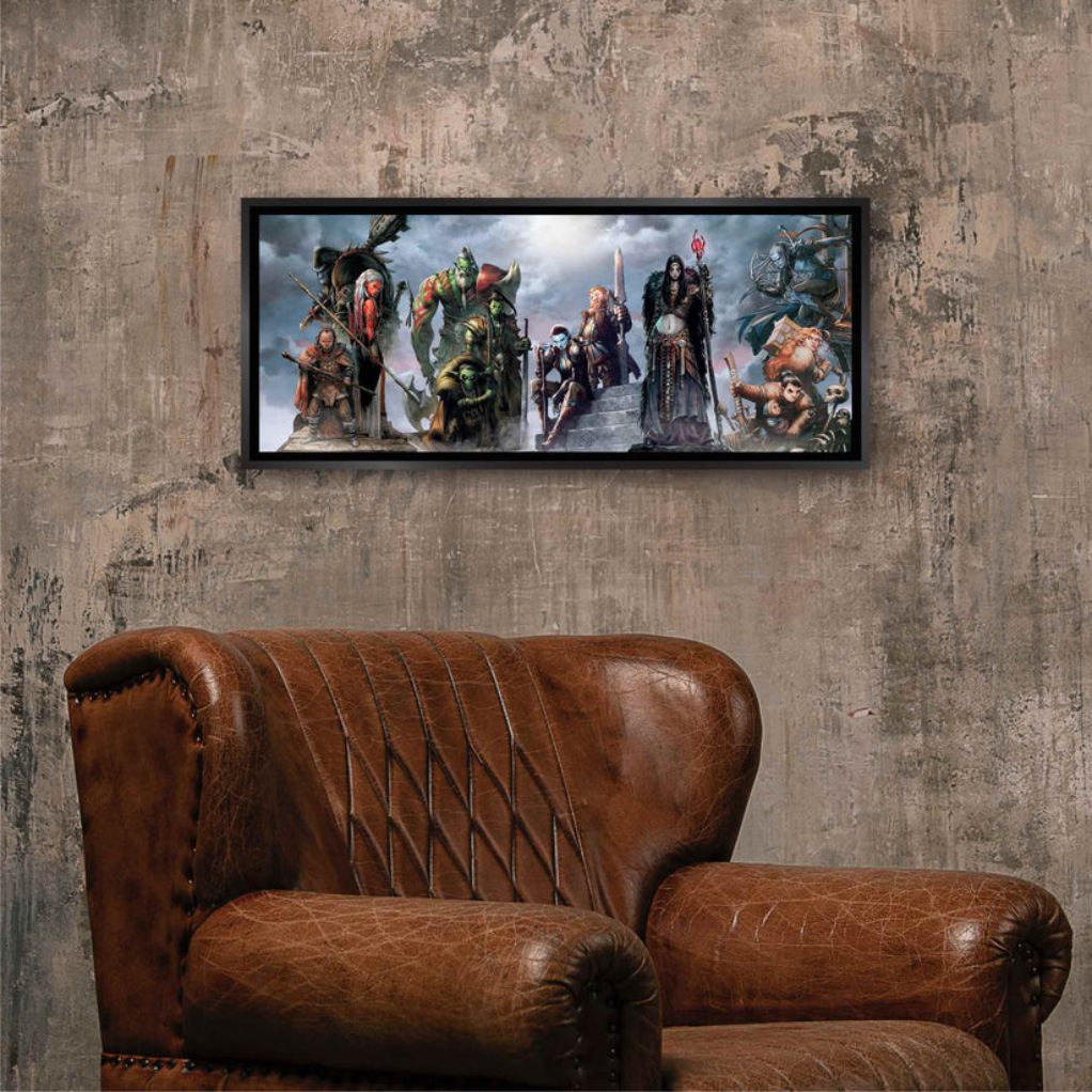 Tableau Le monde d'Aquilon 7 150x60 cm - secondaire-4