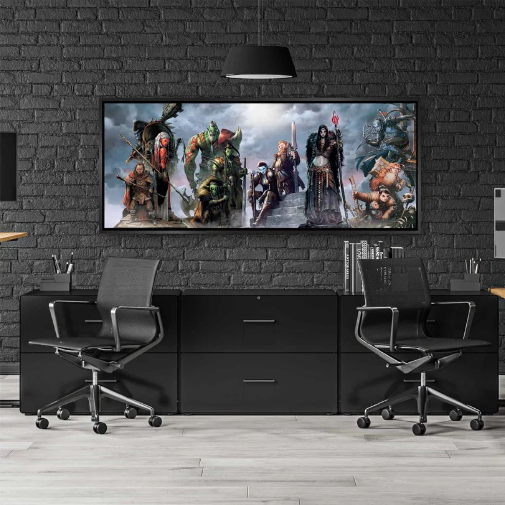 Tableau Le monde d'Aquilon 7 150x60 cm - secondaire-7