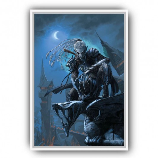 Tableau Le monde d'Aquilon 1 - Gaw'yn l'elfe noir - secondaire-5