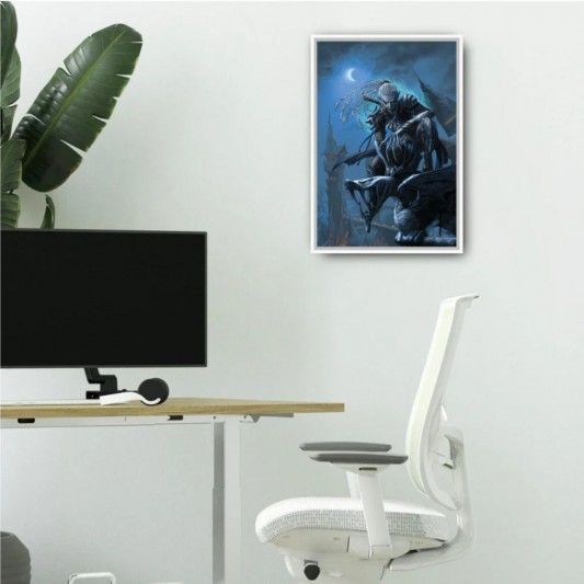 Tableau Le monde d'Aquilon 1 - Gaw'yn l'elfe noir - secondaire-7