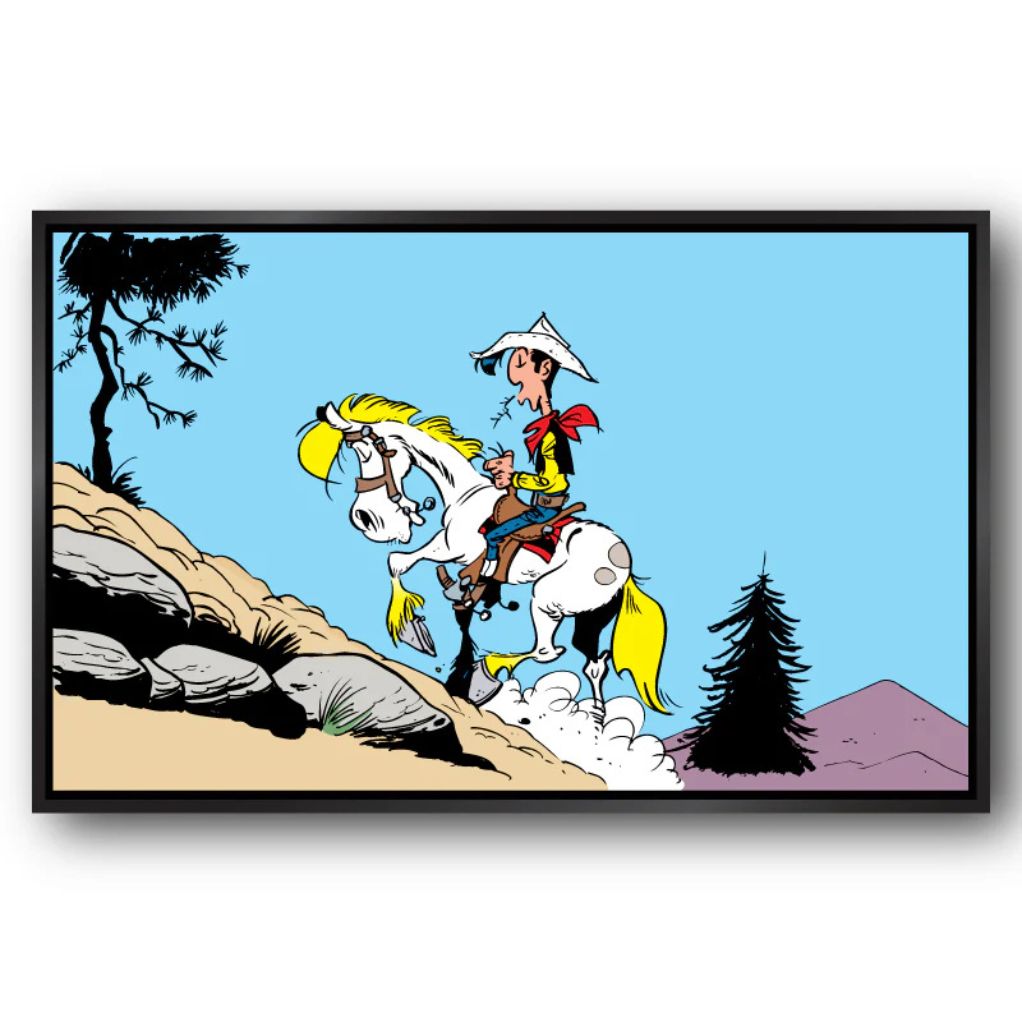 Tableau Lucky Luke 3 - Lucky et Jolly - secondaire-4