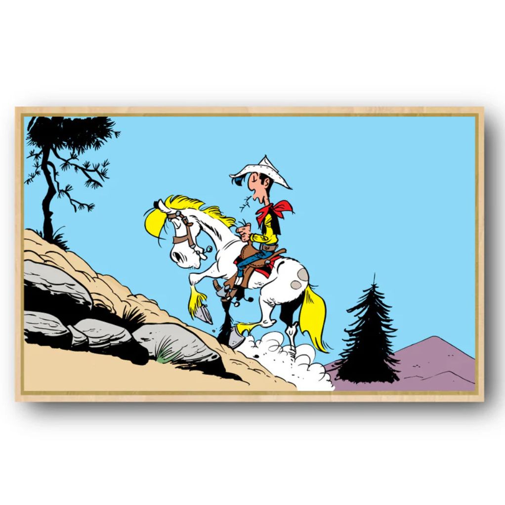 Tableau Lucky Luke 3 - Lucky et Jolly - secondaire-5