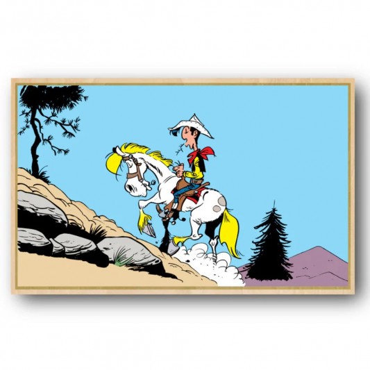 Tableau Lucky Luke 3 - Lucky et Jolly - secondaire-5