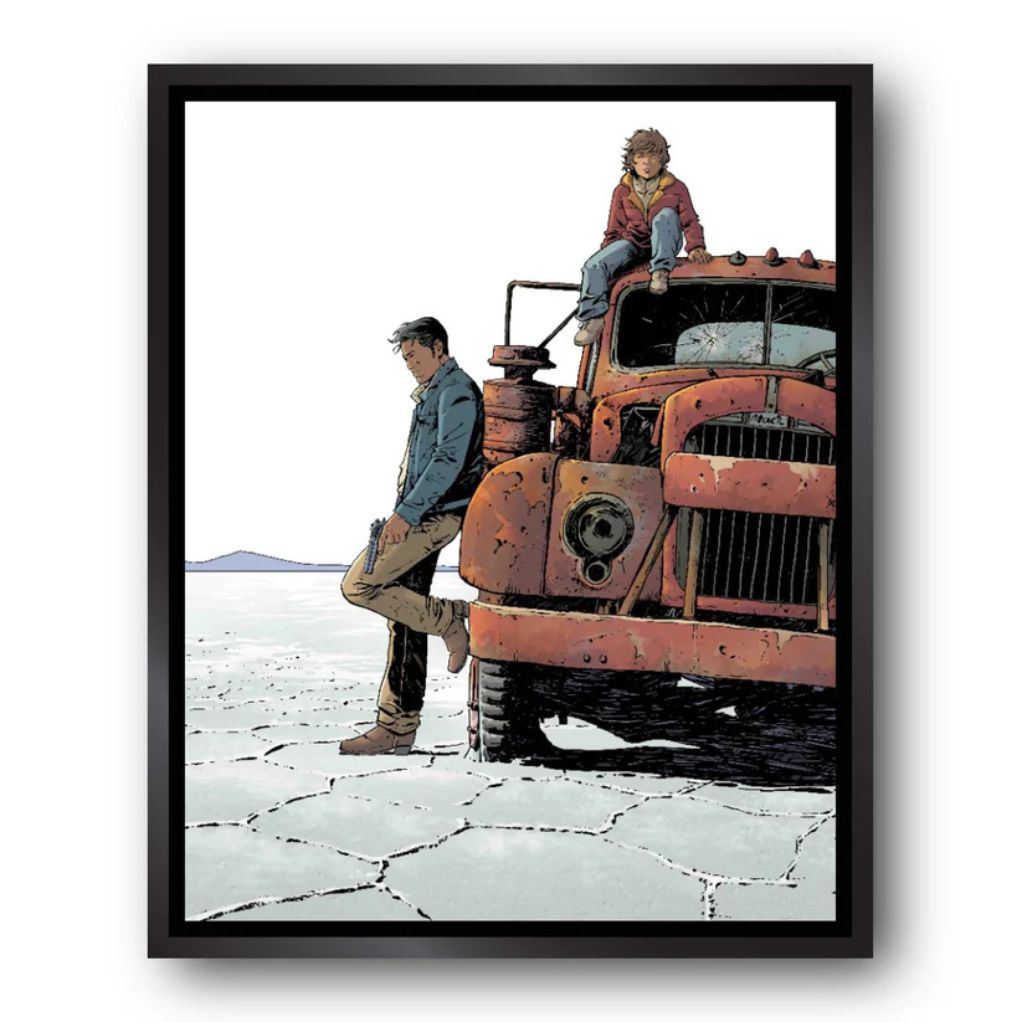 Tableau Tango 1 - Un océan de pierre 80x100 cm - secondaire-2