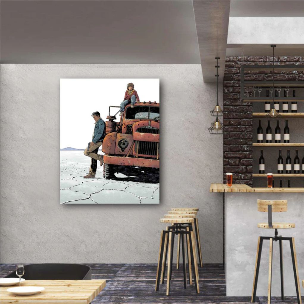 Tableau Tango 1 - Un océan de pierre 80x100 cm - secondaire-6