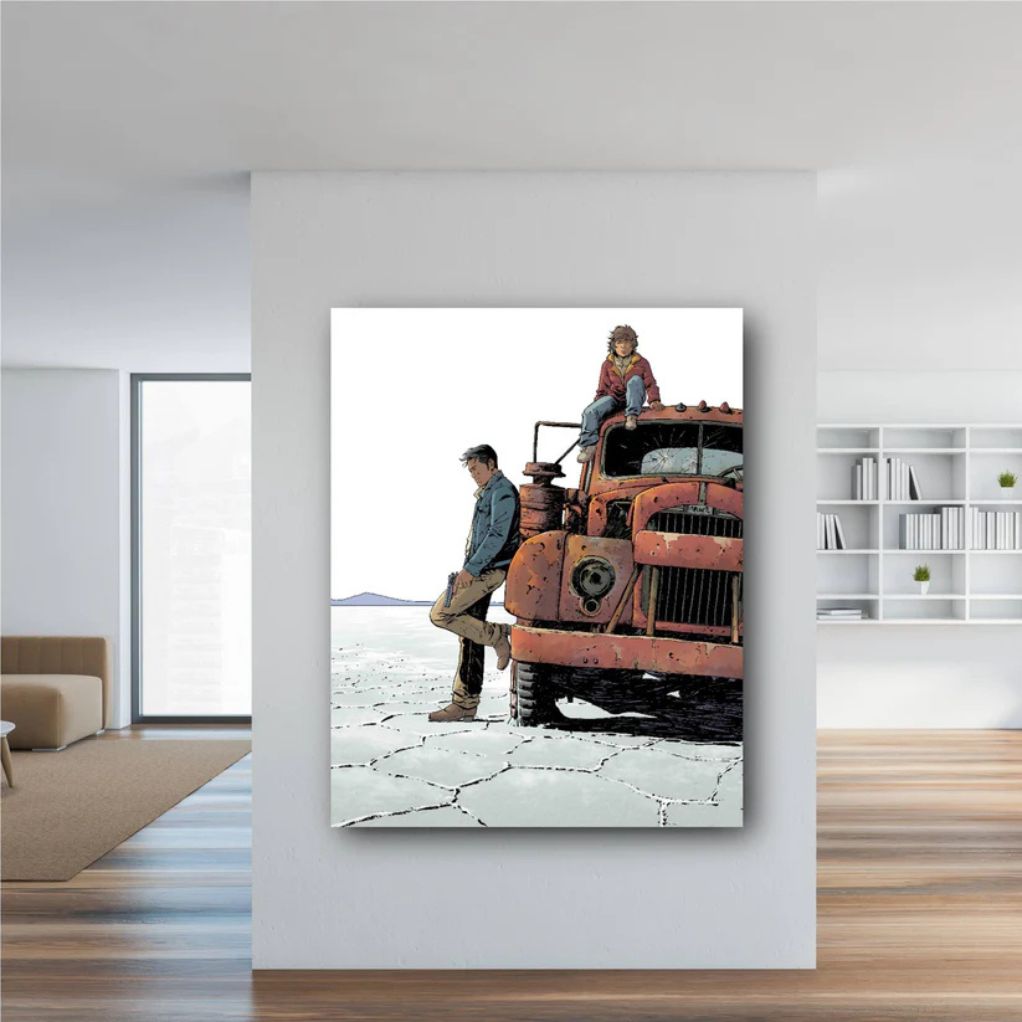 Tableau Tango 1 - Un océan de pierre 80x100 cm - secondaire-8