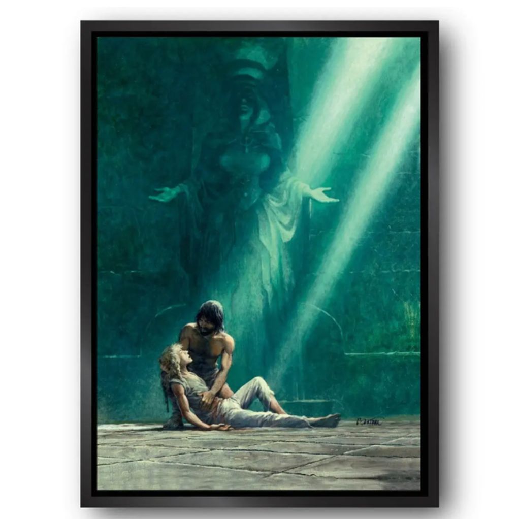 Tableau Thorgal - La cité du dieu perdu 50x70 cm - secondaire-1