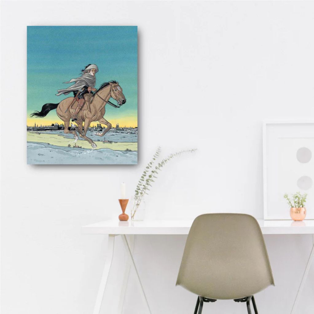 Tableau Les 7 vies de l'épervier 2 - Cheval au galop 1 - secondaire-1