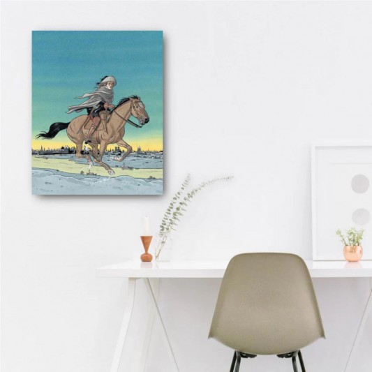 Tableau Les 7 vies de l'épervier 2 - Cheval au galop 1 - secondaire-1