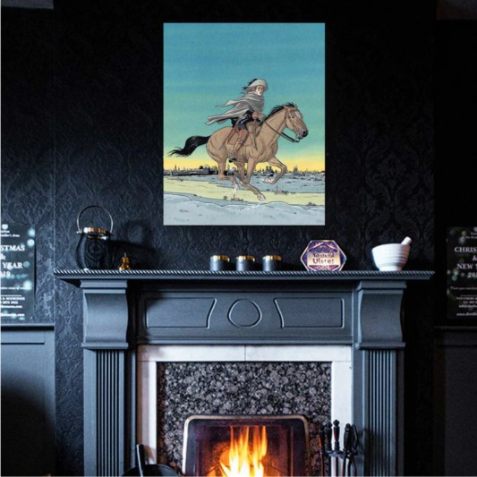 Tableau Les 7 vies de l'épervier 2 - Cheval au galop 1 - secondaire-3