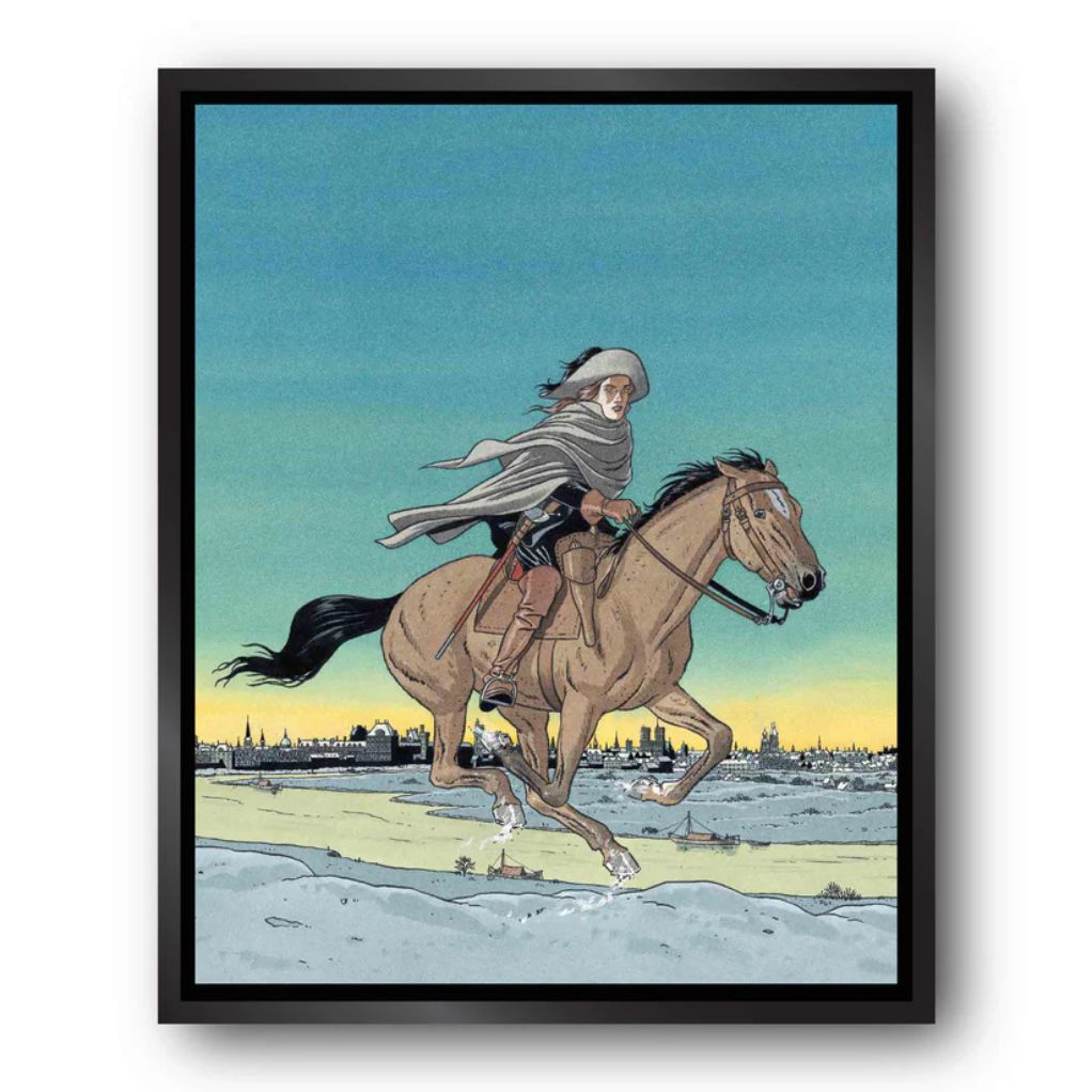 Tableau Les 7 vies de l'épervier 2 - Cheval au galop 1 - secondaire-5