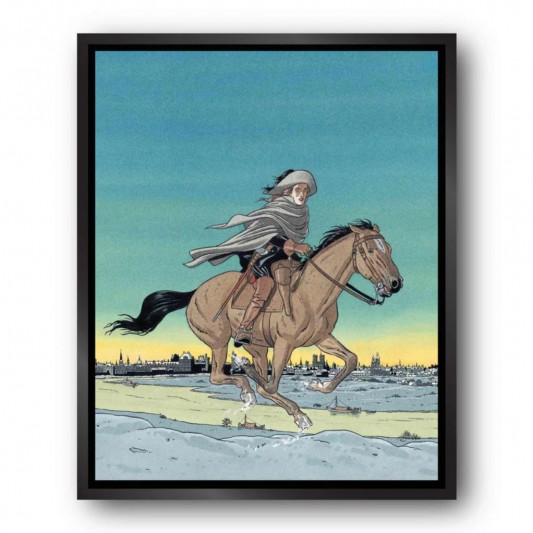 Tableau Les 7 vies de l'épervier 2 - Cheval au galop 1 - secondaire-5